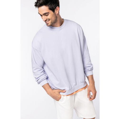 Sudadera ecorresponsable oversize French Terry unisex