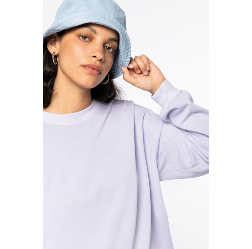 Sudadera ecorresponsable oversize French Terry unisex