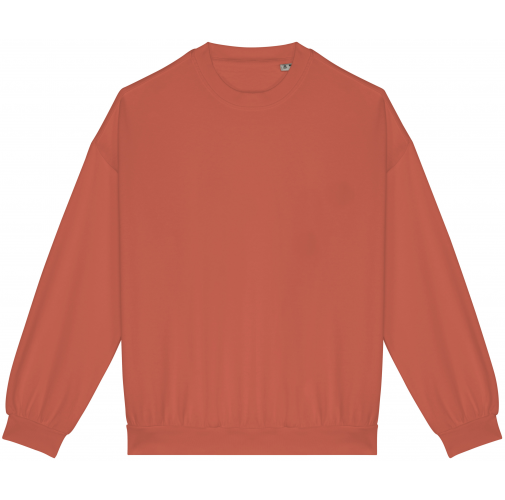 washed pomelo Sudadera ecorresponsable oversize French Terry unisex