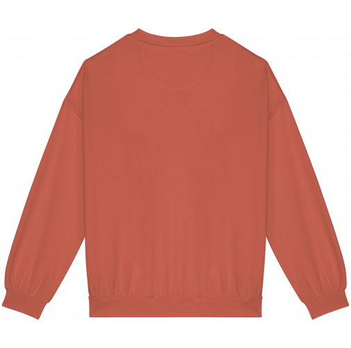 washed pomelo Sudadera ecorresponsable oversize French Terry unisex