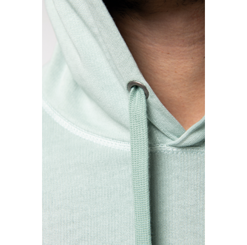 Sudadera ecorresponsable con capucha French Terry unisex
