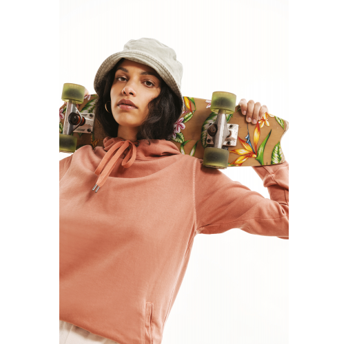 Sudadera ecorresponsable con capucha French Terry unisex