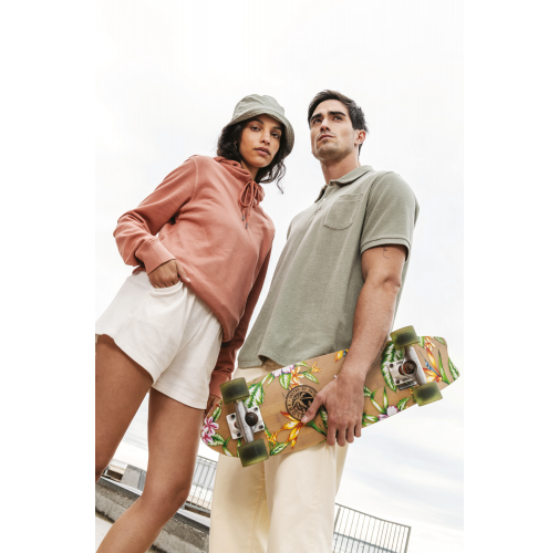 Sudadera ecorresponsable con capucha French Terry unisex