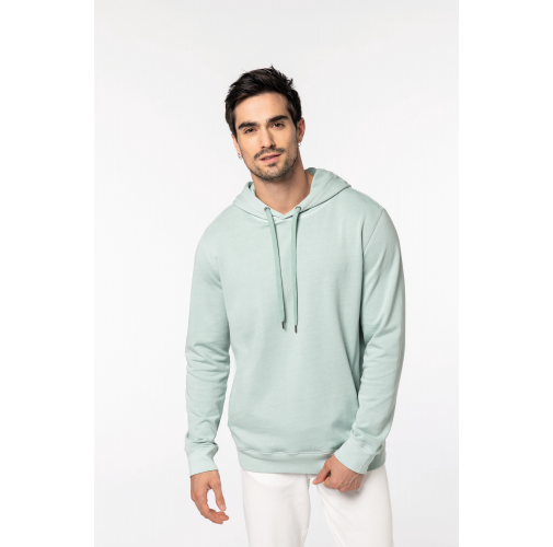 Sudadera ecorresponsable con capucha French Terry unisex