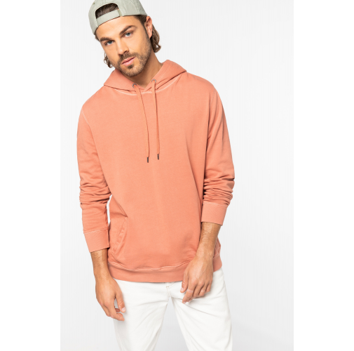 Sudadera ecorresponsable con capucha French Terry unisex
