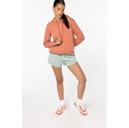 Sudadera ecorresponsable con capucha French Terry unisex