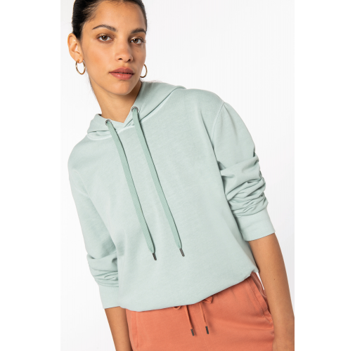 Sudadera ecorresponsable con capucha French Terry unisex