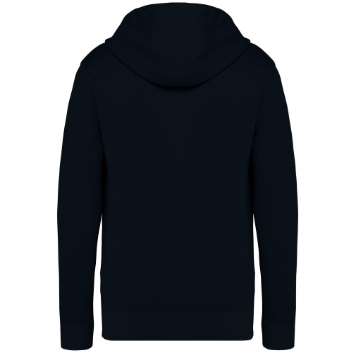 washed black Sudadera ecorresponsable con capucha French Terry unisex