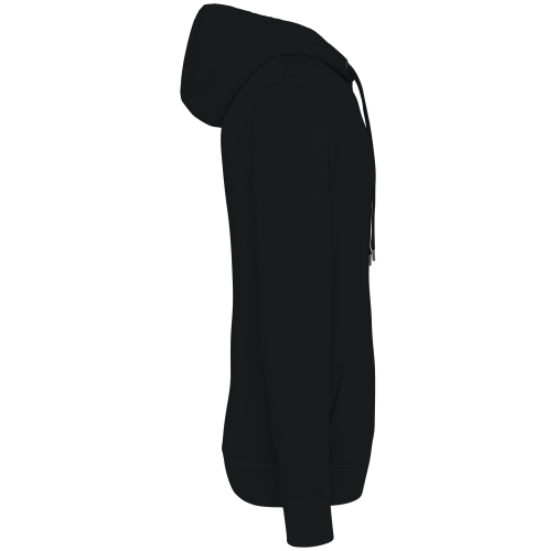 washed black Sudadera ecorresponsable con capucha French Terry unisex