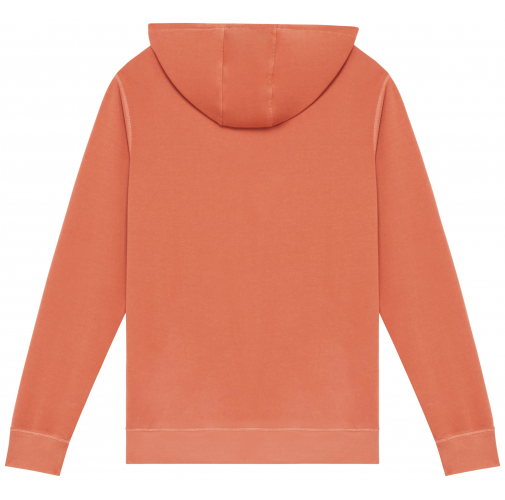 washed pomelo Sudadera ecorresponsable con capucha French Terry unisex
