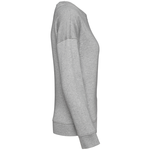 Sudadera ecorresponsable hombros caídos mujer