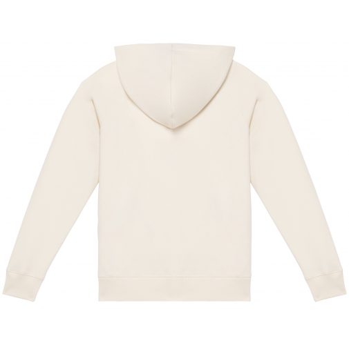 ivory Sudadera ecorresponsable con capucha y mangas raglán mujer