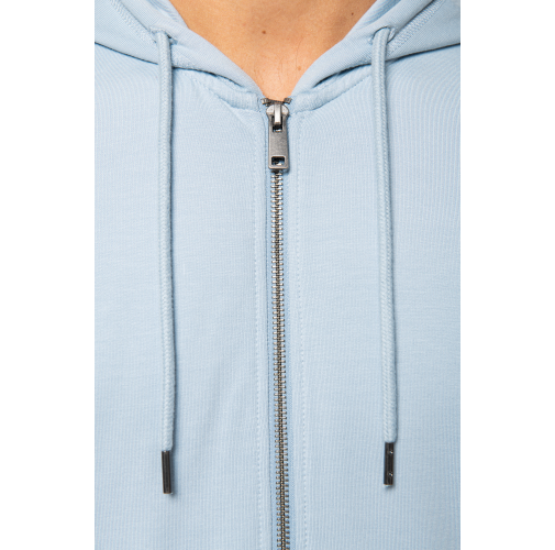 Sudadera con capucha y cremallera hombre