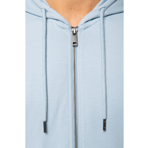 Sudadera con capucha y cremallera hombre