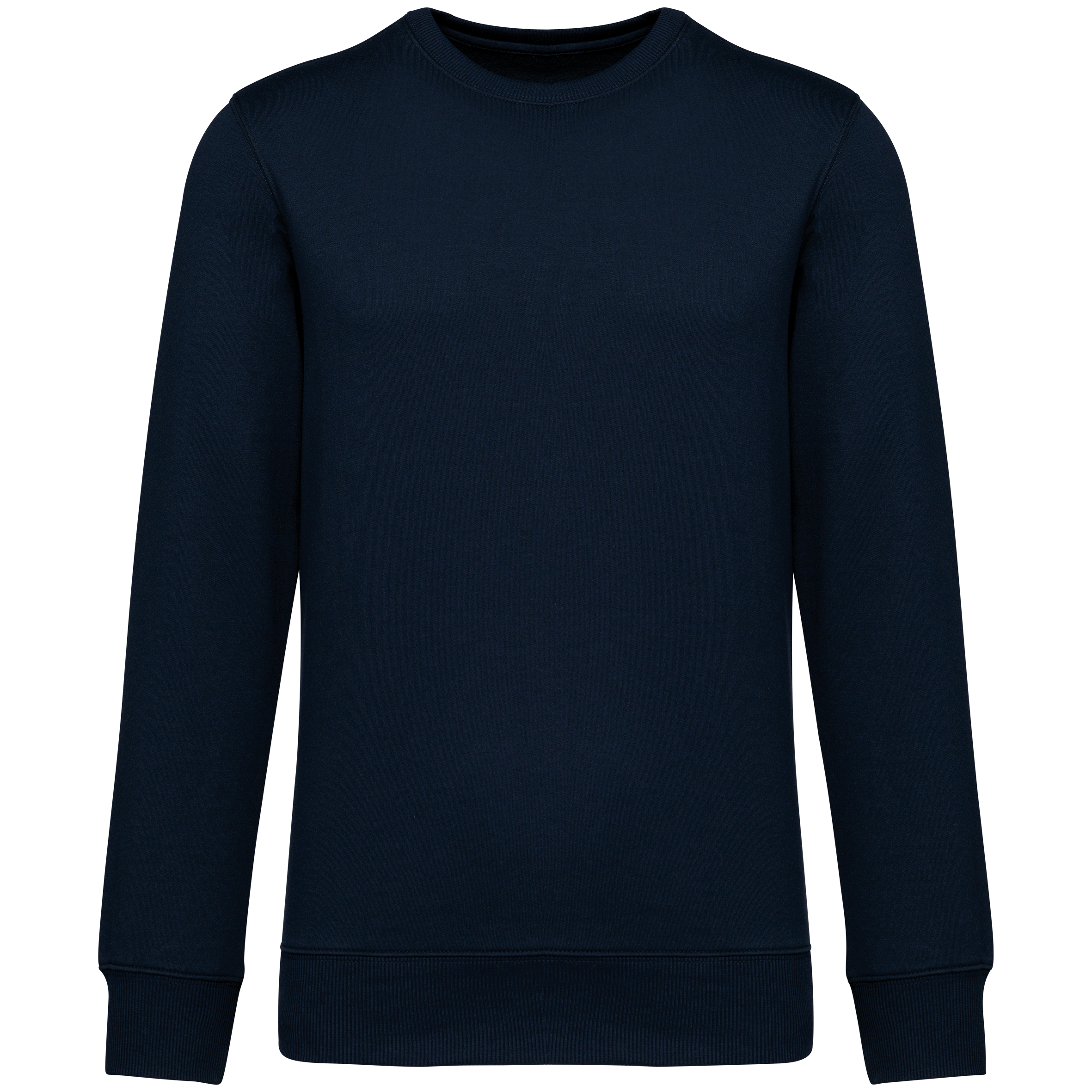 Sudadera ecorresponsable cuello redondo y hombros caídos French Terry unisex