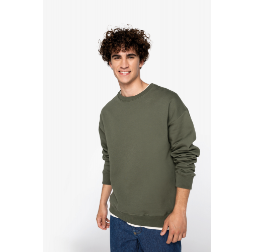 SUDADERA CUELLO REDONDO OVERSIZE UNISEX
