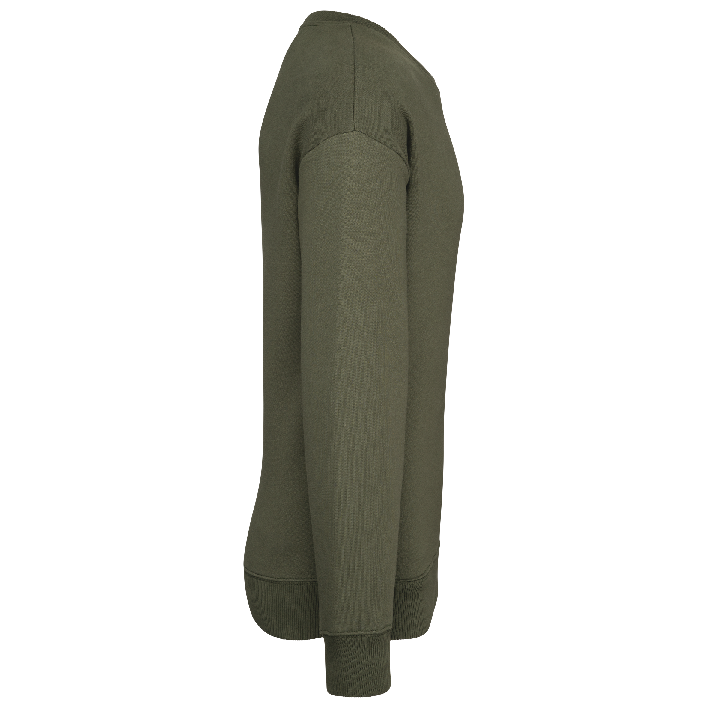 Sudadera cuello redondo oversize unisex