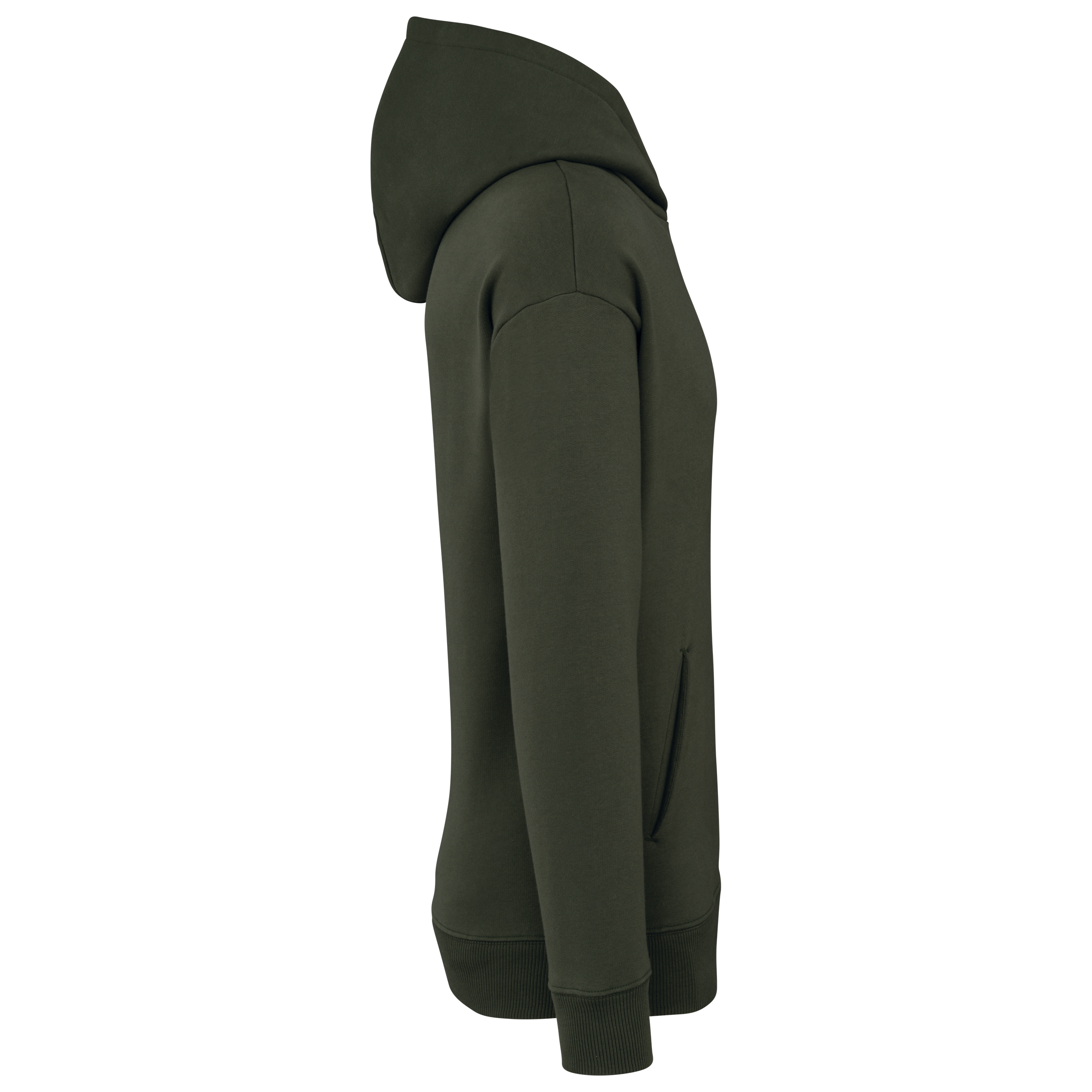 Sudadera ecorresponsable con capucha oversize unisex