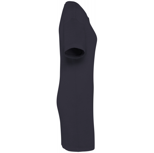 Vestido tipo camiseta ecorresponsable efecto lavado mujer