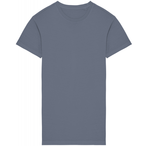 Vestido tipo camiseta ecorresponsable efecto lavado mujer