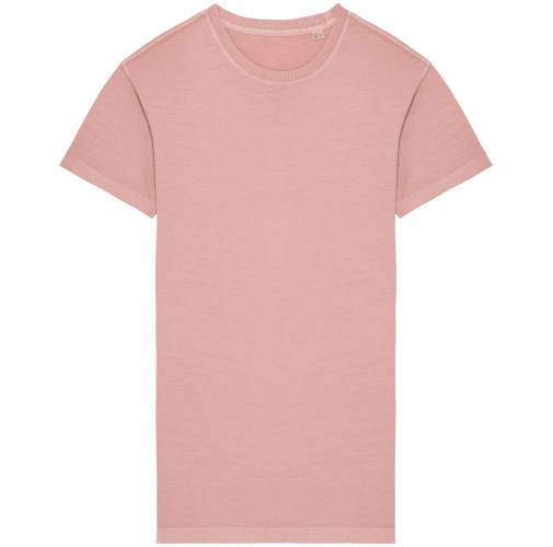 Vestido tipo camiseta ecorresponsable efecto lavado mujer