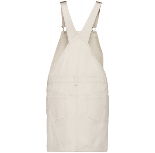 ivory Vestido tipo peto ecorresponsable mujer