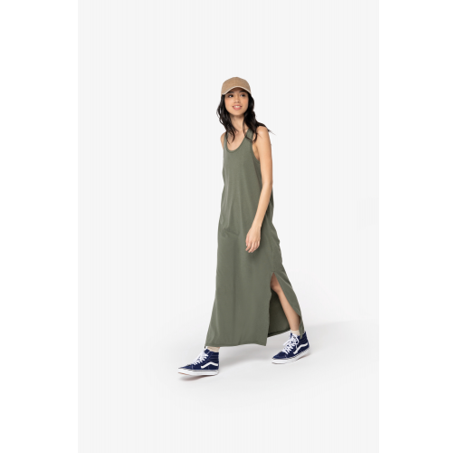 Vestido ecorresponsable efecto lavado de punto jersey mujer