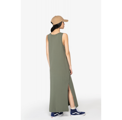 Vestido ecorresponsable efecto lavado de punto jersey mujer