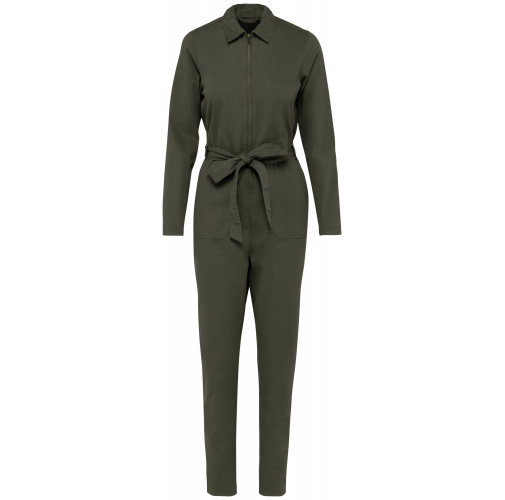 washed organic khaki Mono ecorresponsable efecto lavado mujer
