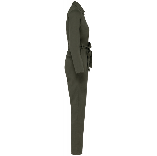 washed organic khaki Mono ecorresponsable efecto lavado mujer