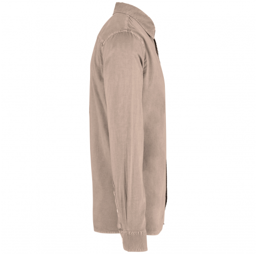 washed linen Camisa ecorresponsable efecto lavado hombre