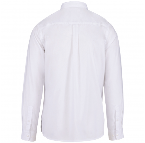 washed white Camisa ecorresponsable efecto lavado hombre