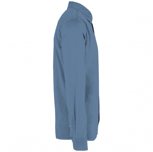 washed cool blue Camisa ecorresponsable efecto lavado hombre