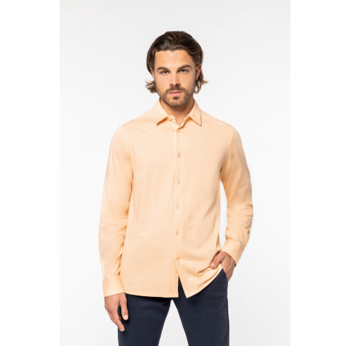 Camisa ecorresponsable de punto jersey hombre
