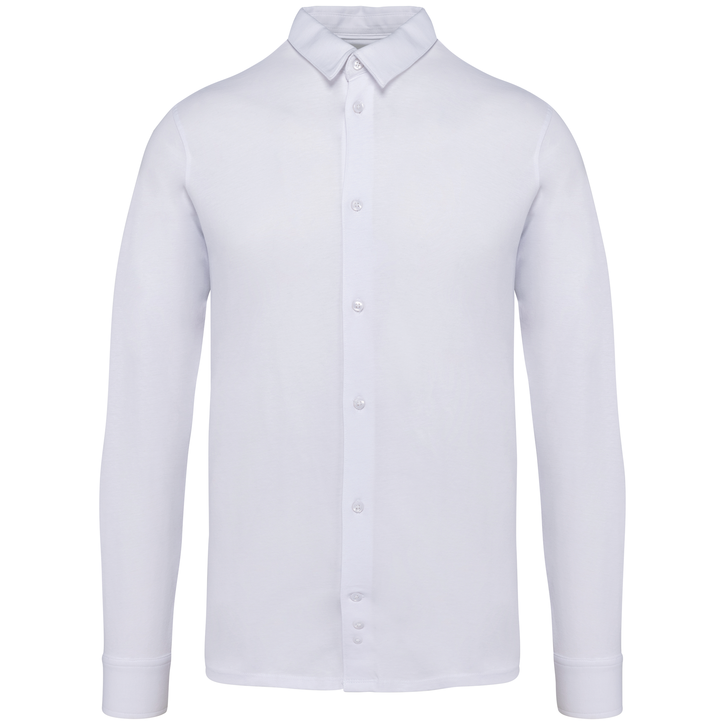 Camisa ecorresponsable de punto jersey hombre