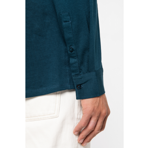 Camisa ecorresponsable de punto jersey hombre