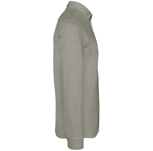 almond green Camisa ecorresponsable de punto jersey hombre