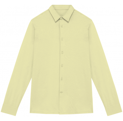 lemon citrus Camisa ecorresponsable de punto jersey hombre