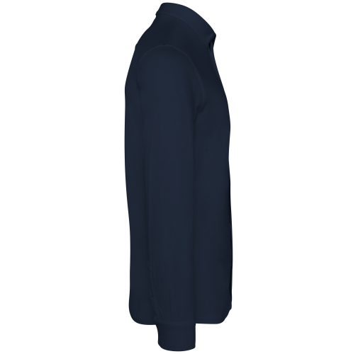 navy blue Camisa ecorresponsable de punto jersey hombre