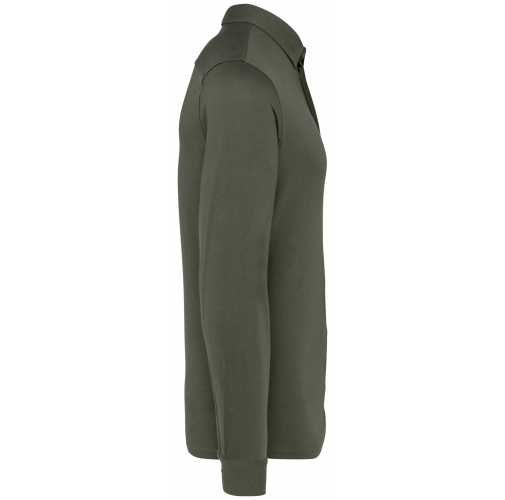 organic khaki Camisa ecorresponsable de punto jersey hombre
