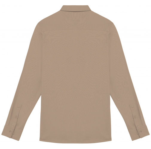 wet sand Camisa ecorresponsable de punto jersey hombre