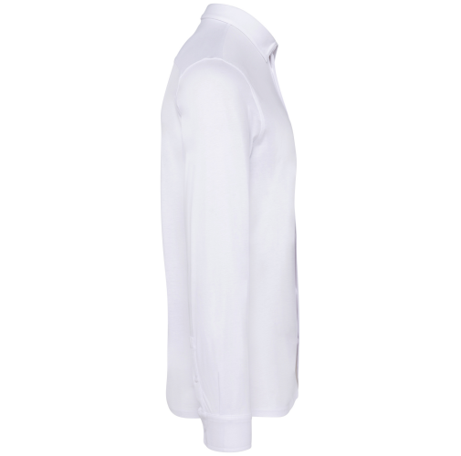 white Camisa ecorresponsable de punto jersey hombre