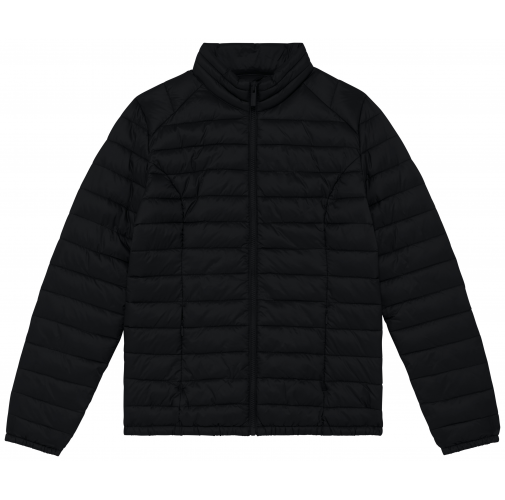 black Chaqueta acolchada ligera ecorresponsable mujer