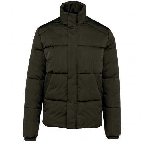 organic khaki Chaqueta acolchada ecorresponsable hombre