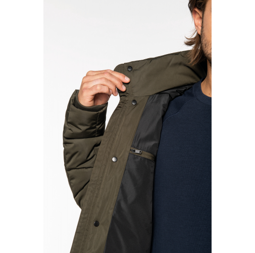 Chaqueta acolchada ecorresponsable hombre