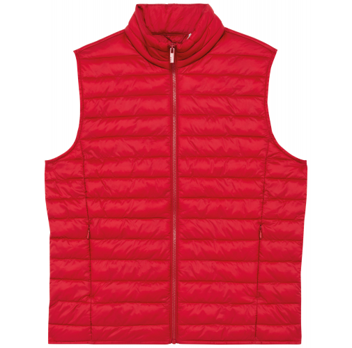 hibiscus red Chaleco ecorresponsable ligero hombre