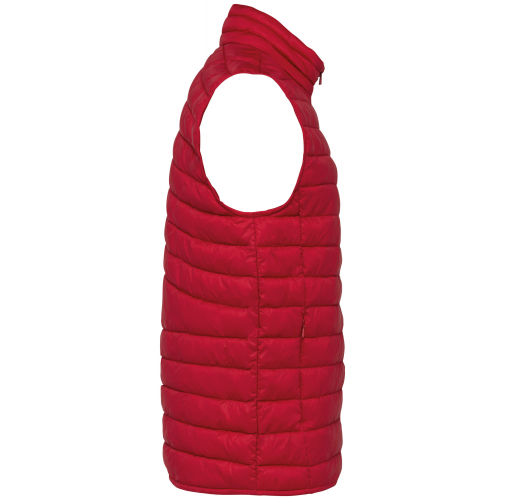 hibiscus red Chaleco ecorresponsable ligero hombre