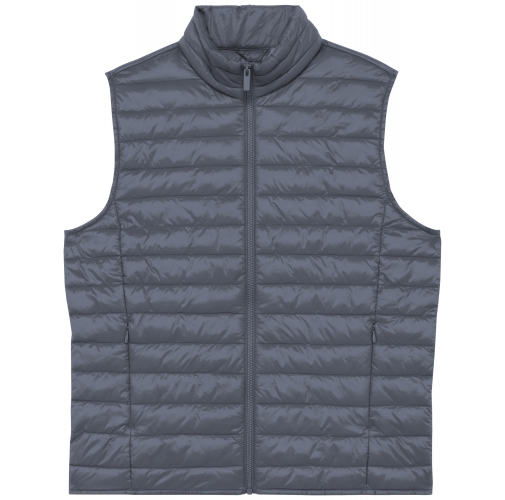 mineral grey Chaleco ecorresponsable ligero hombre
