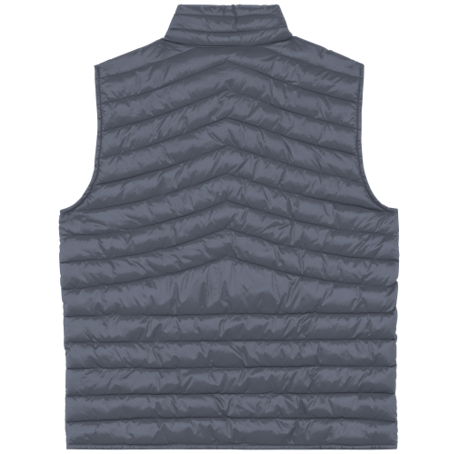mineral grey Chaleco ecorresponsable ligero hombre