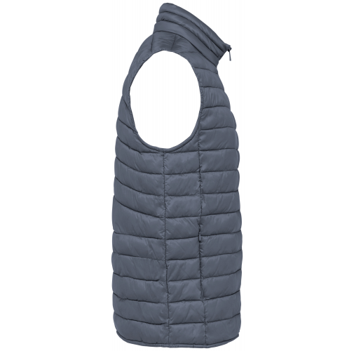 mineral grey Chaleco ecorresponsable ligero hombre